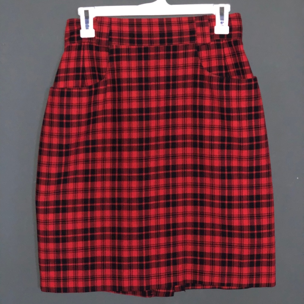 Plaid Skirt